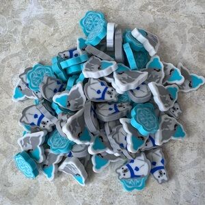 Winter Themed Mini Erasers